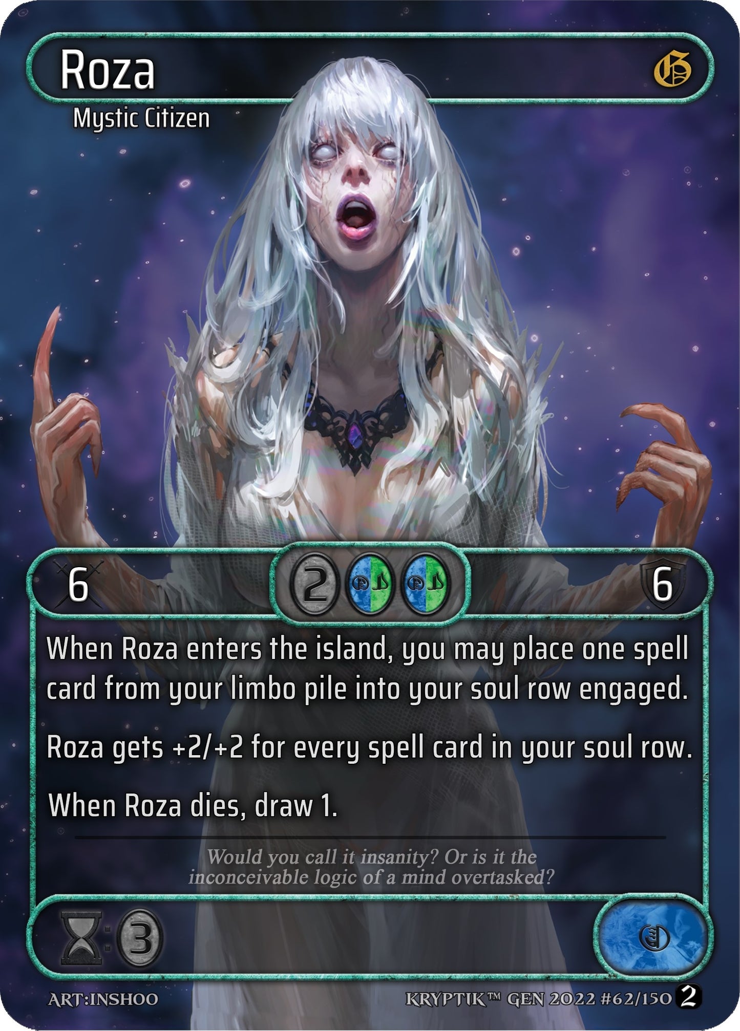 Roza (Box Topper) (62) - Kryptik TCG Single
