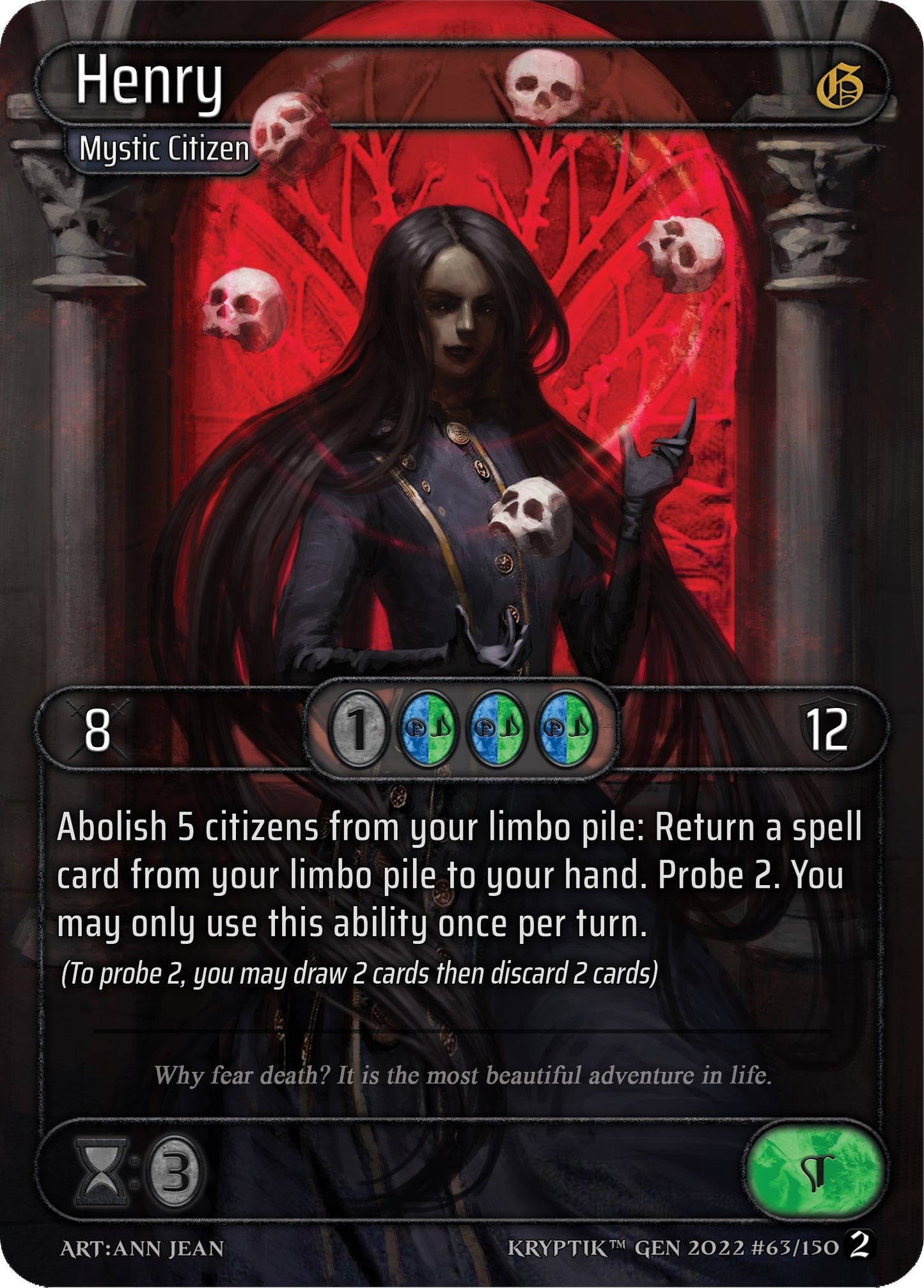 Henry (63) - Kryptik TCG Single