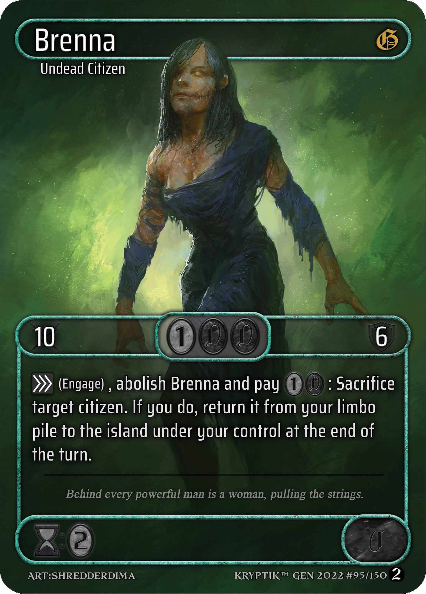 Brenna (Box Topper) (95) - Kryptik TCG Single