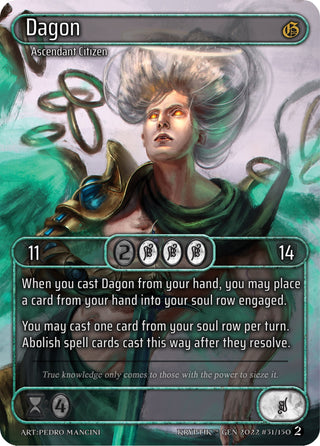 Dagon (Box Topper) (31) - Kryptik TCG Single