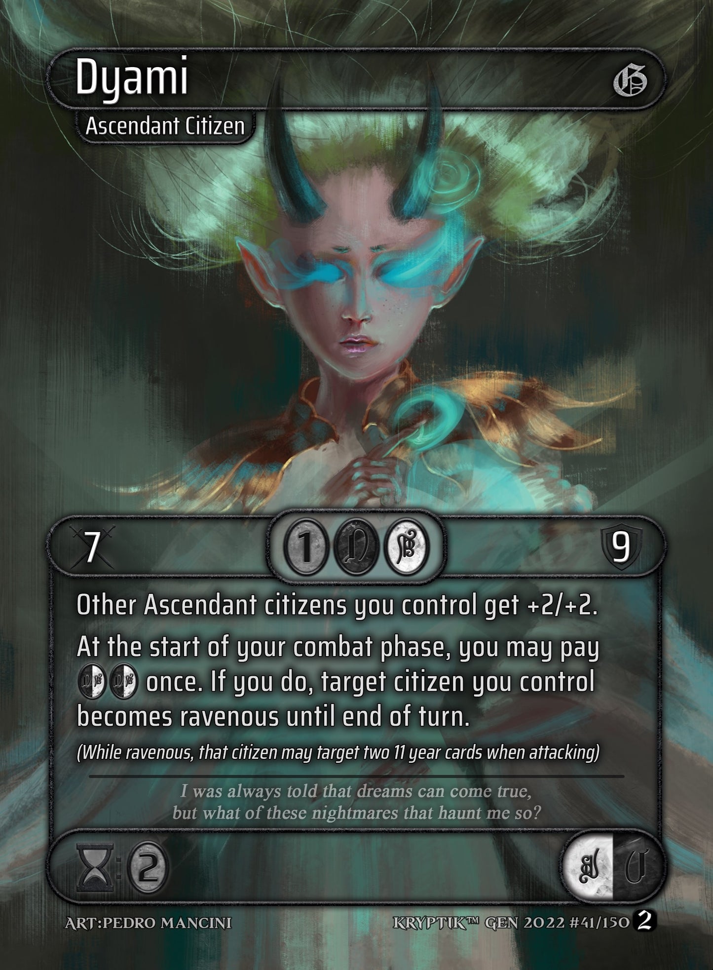 Dyami (41) - Kryptik TCG Single