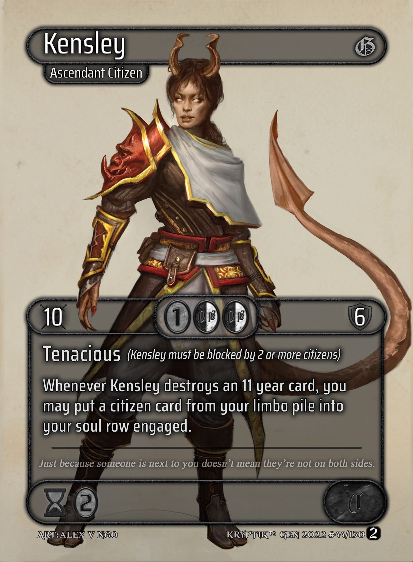 Kensley (44) - Kryptik TCG Single