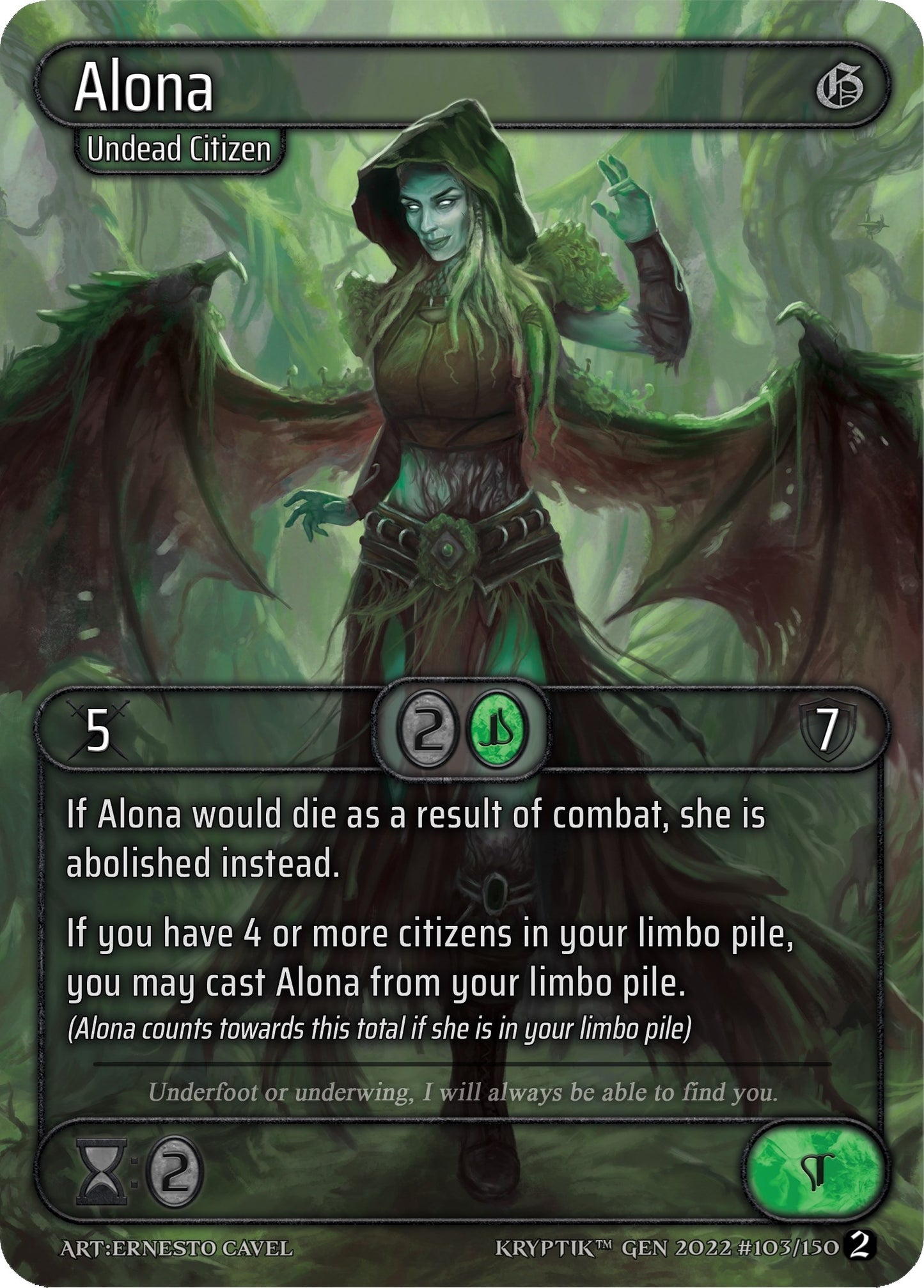 Alona (103) - Kryptik TCG Single