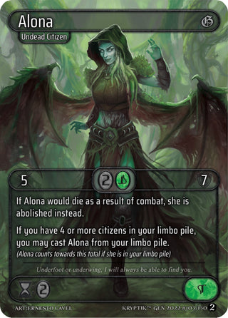 Alona (103) - Kryptik TCG Single