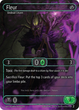 Fleur (Box Topper) (106) - Kryptik TCG Single
