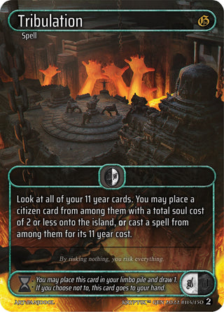 Tribulation (Box Topper) (114) - Kryptik TCG Single