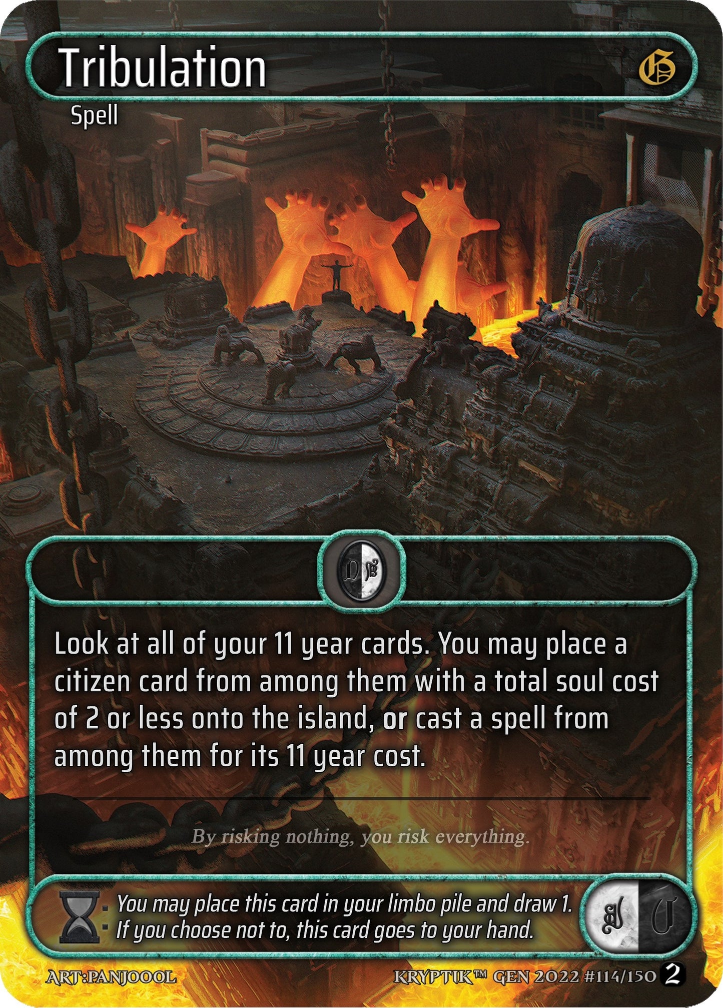 Tribulation (Box Topper) (114) - Kryptik TCG Single