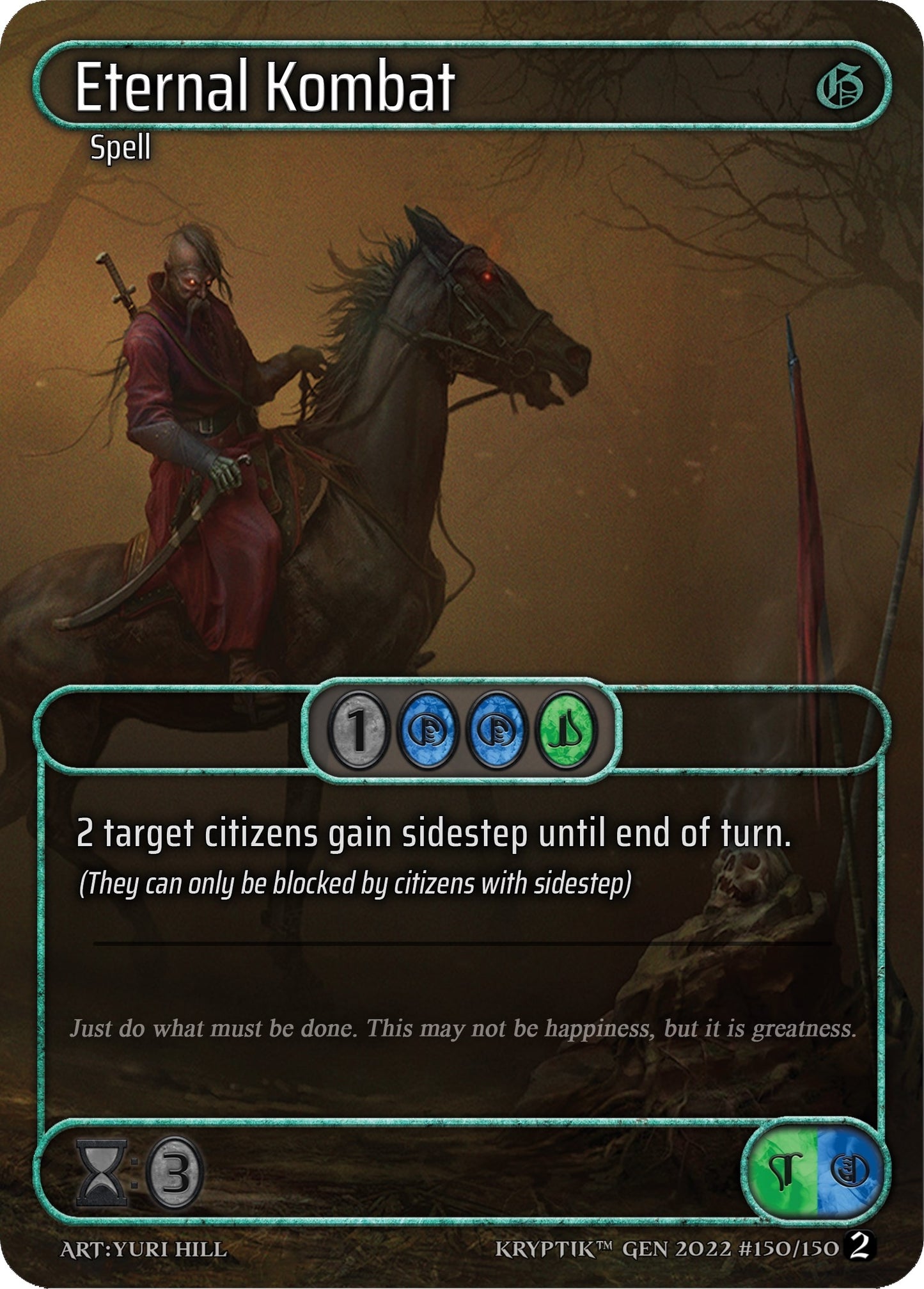 Eternal Kombat (Box Topper) (150) - Kryptik TCG Single