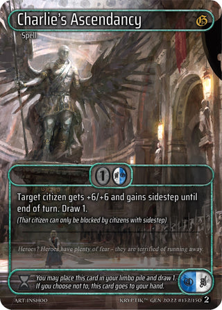 Charlie’s Ascendancy (Box Topper) (132) - Kryptik TCG Single