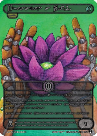 Brassman’s Will (Silver Kryptik Language) (133) - Kryptik TCG Single