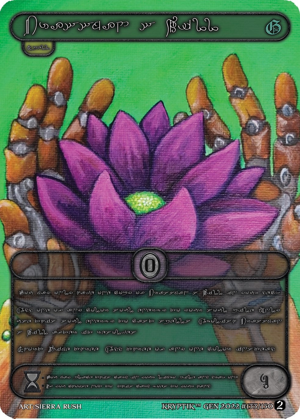 Brassman’s Will (Silver Kryptik Language) (133) - Kryptik TCG Single