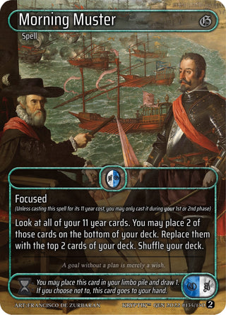 Morning Muster (Box Topper) (134) - Kryptik TCG Single