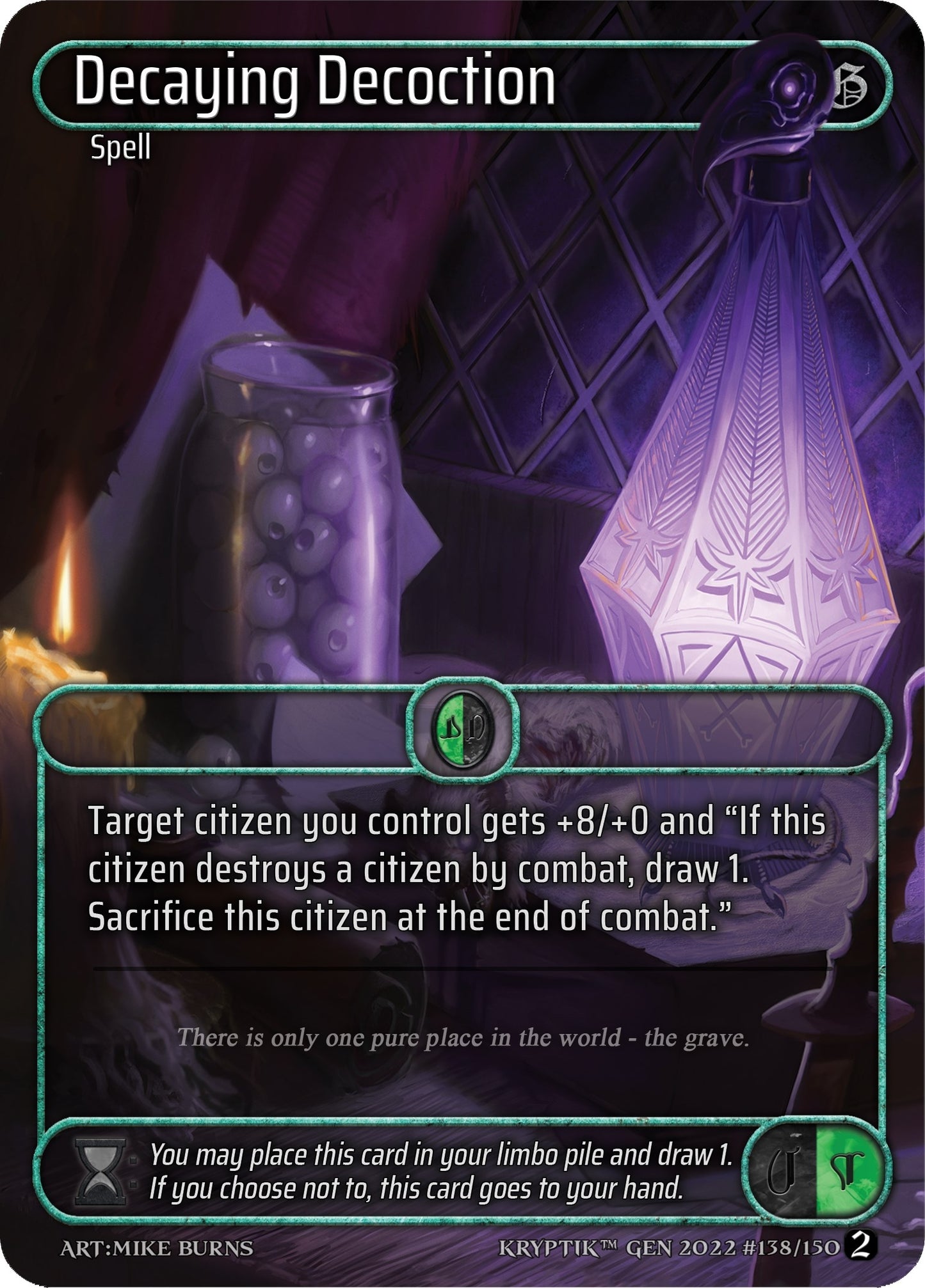 Decaying Decoction (Box Topper) (138) - Kryptik TCG Single