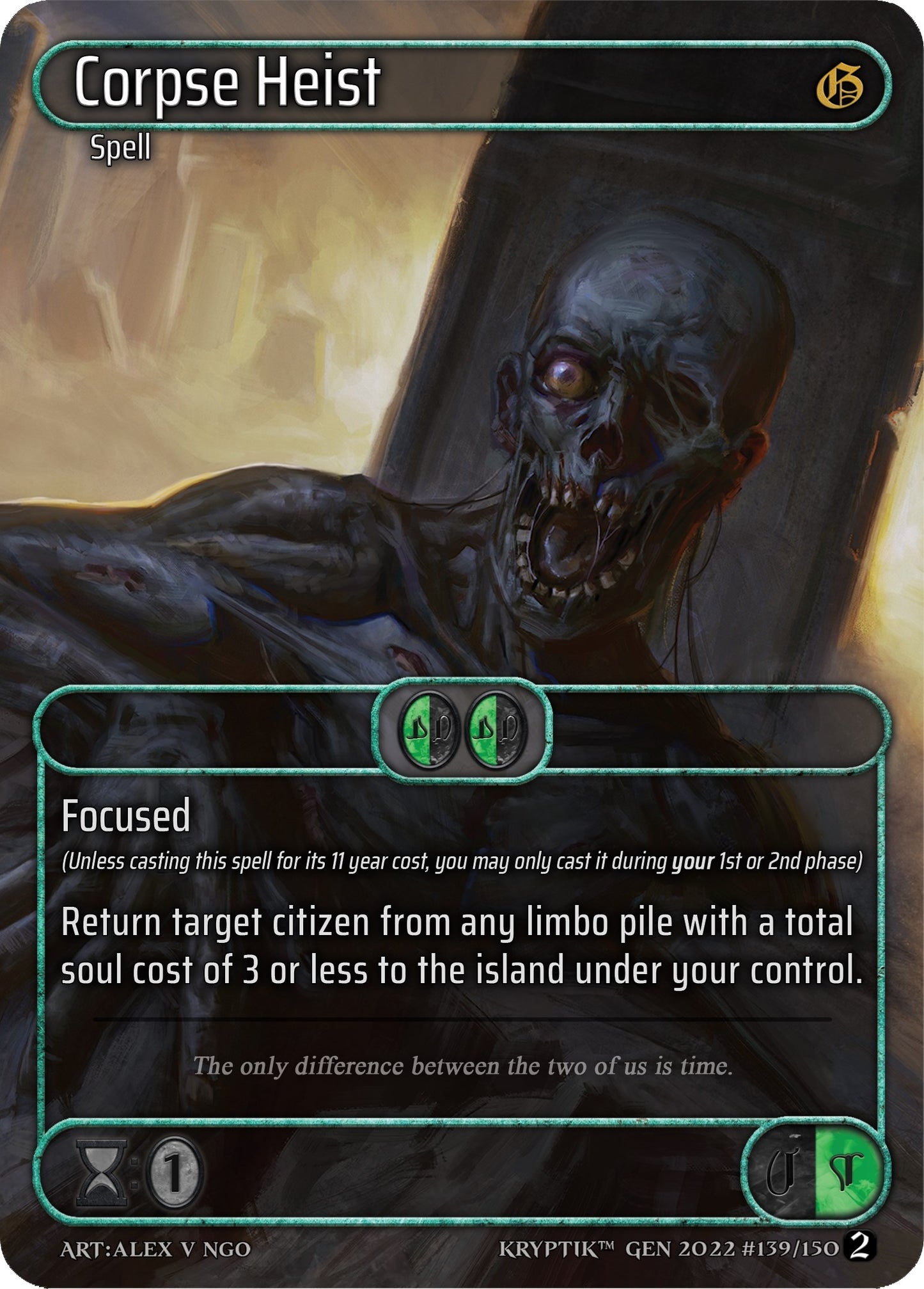 Corpse Heist (Box Topper) (139) - Kryptik TCG Single