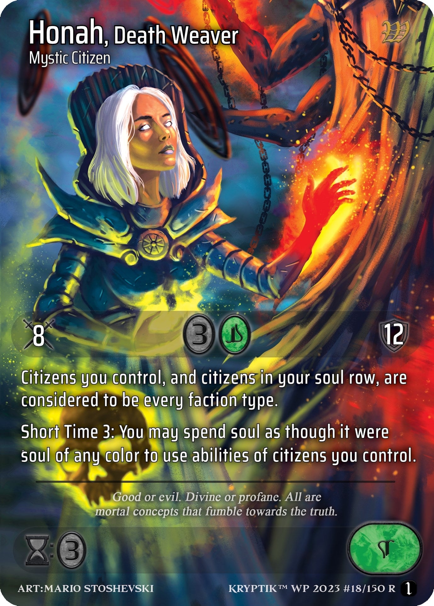 Honah Death Weaver (18) - Kryptik TCG Single