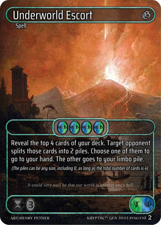 Underworld Escort (Box Topper) (146) - Kryptik TCG Single