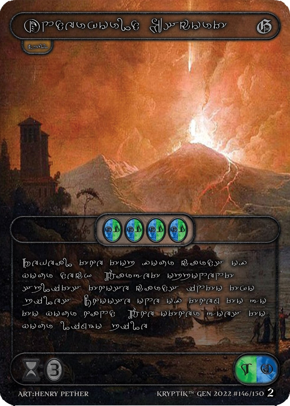 Underworld Escort (Silver Kryptik Language) (146) - Kryptik TCG Single