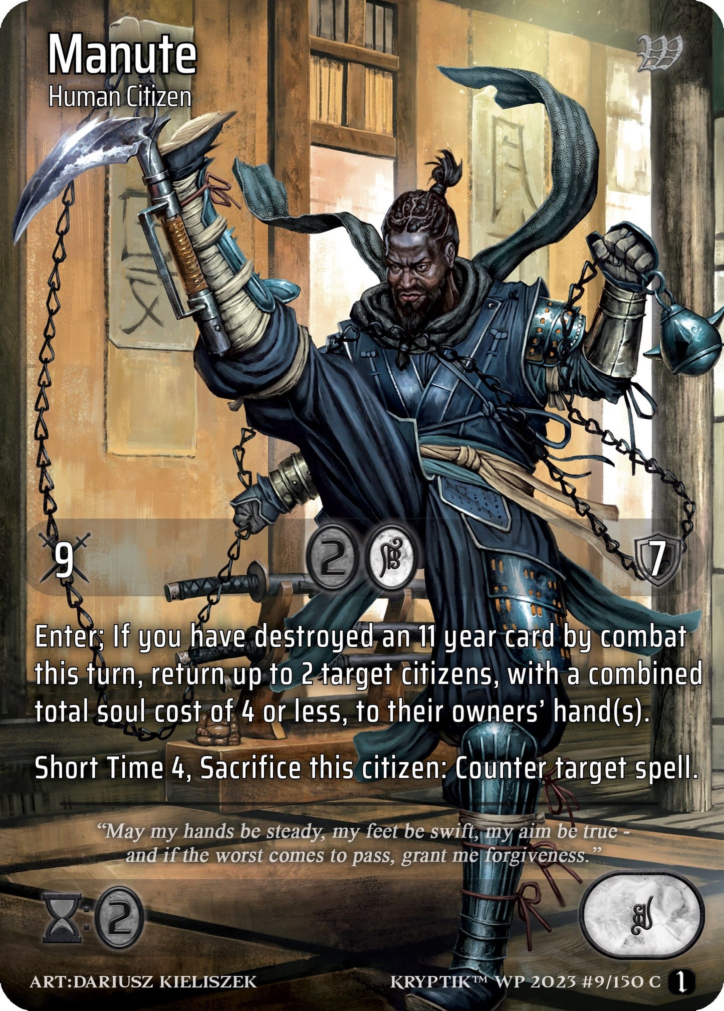 Manute (9) - Kryptik TCG Single