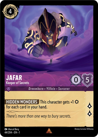 Jafar - Keeper of Secrets (44) (1) - Disney Lorcana Single
