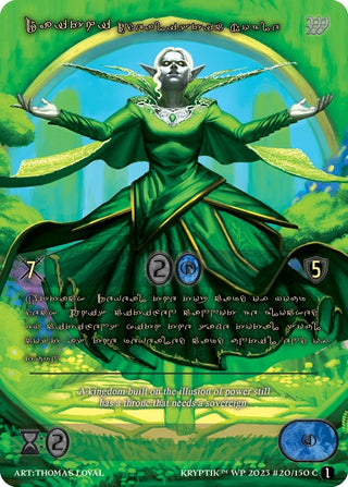 Daithi Idealistic Noble (Gold Kryptik Language) (20) - Kryptik TCG Single