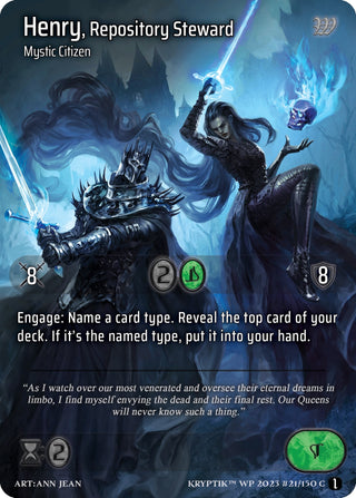 Henry Repository Steward (21) - Kryptik TCG Single