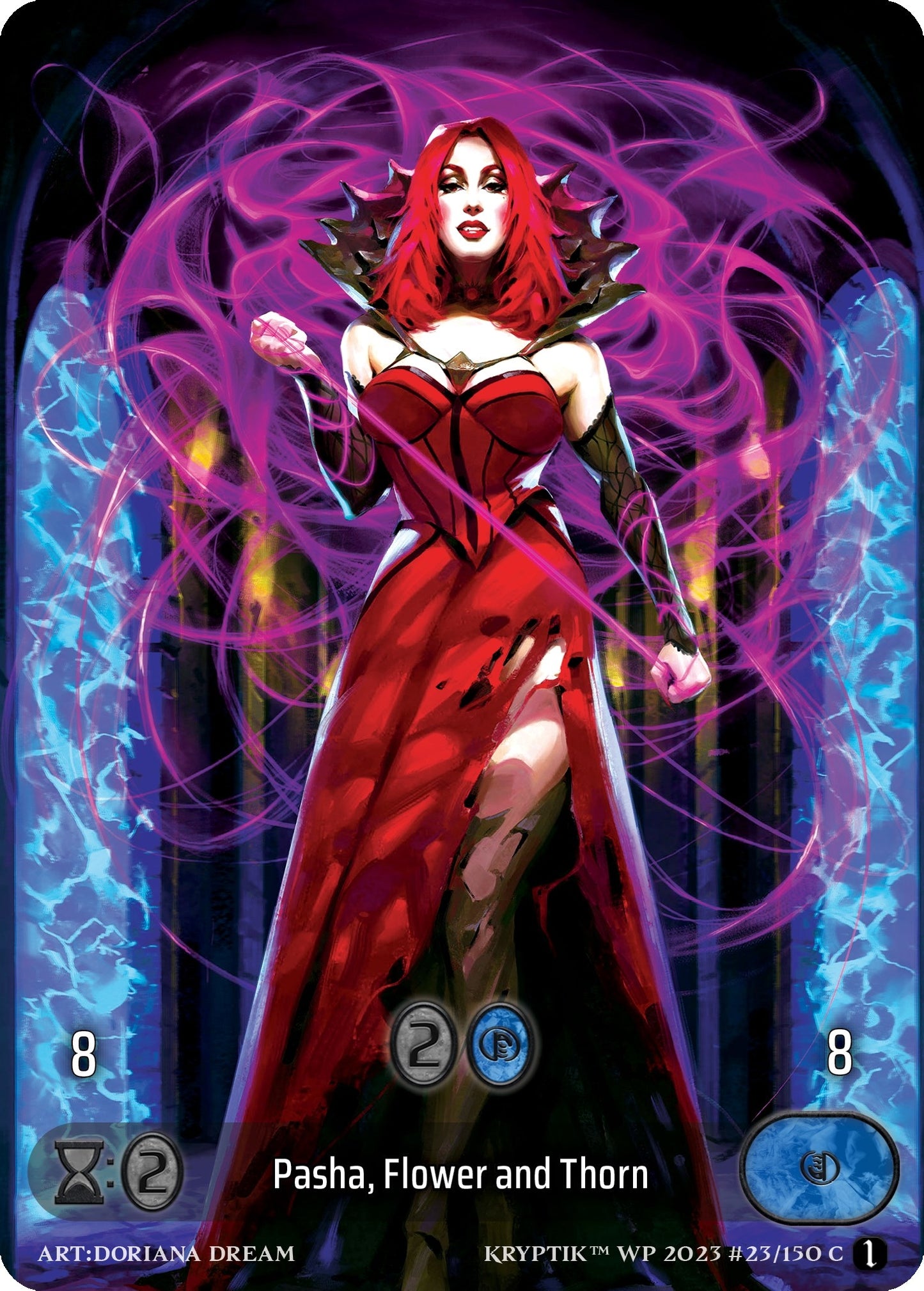 Pasha Flower and Thorn (Box Topper) (23) - Kryptik TCG Single