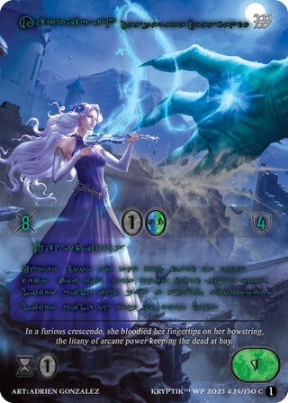 Kerrigan Desperate Crescendo (Green Kryptik Language) (24) - Kryptik TCG Single