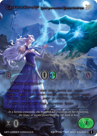 Kerrigan Desperate Crescendo (Purple Kryptik Language) (24) - Kryptik TCG Single