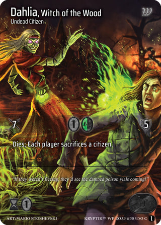 Dahlia Witch of the Wood (38) - Kryptik TCG Single