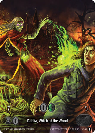 Dahlia Witch of the Wood (Box Topper) (38) - Kryptik TCG Single