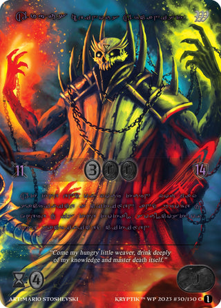 Argus Heinous Arcanist (Purple Kryptik Language) (30) - Kryptik TCG Single