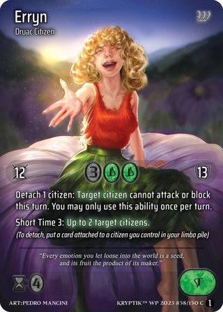 Erryn (58) - Kryptik TCG Single