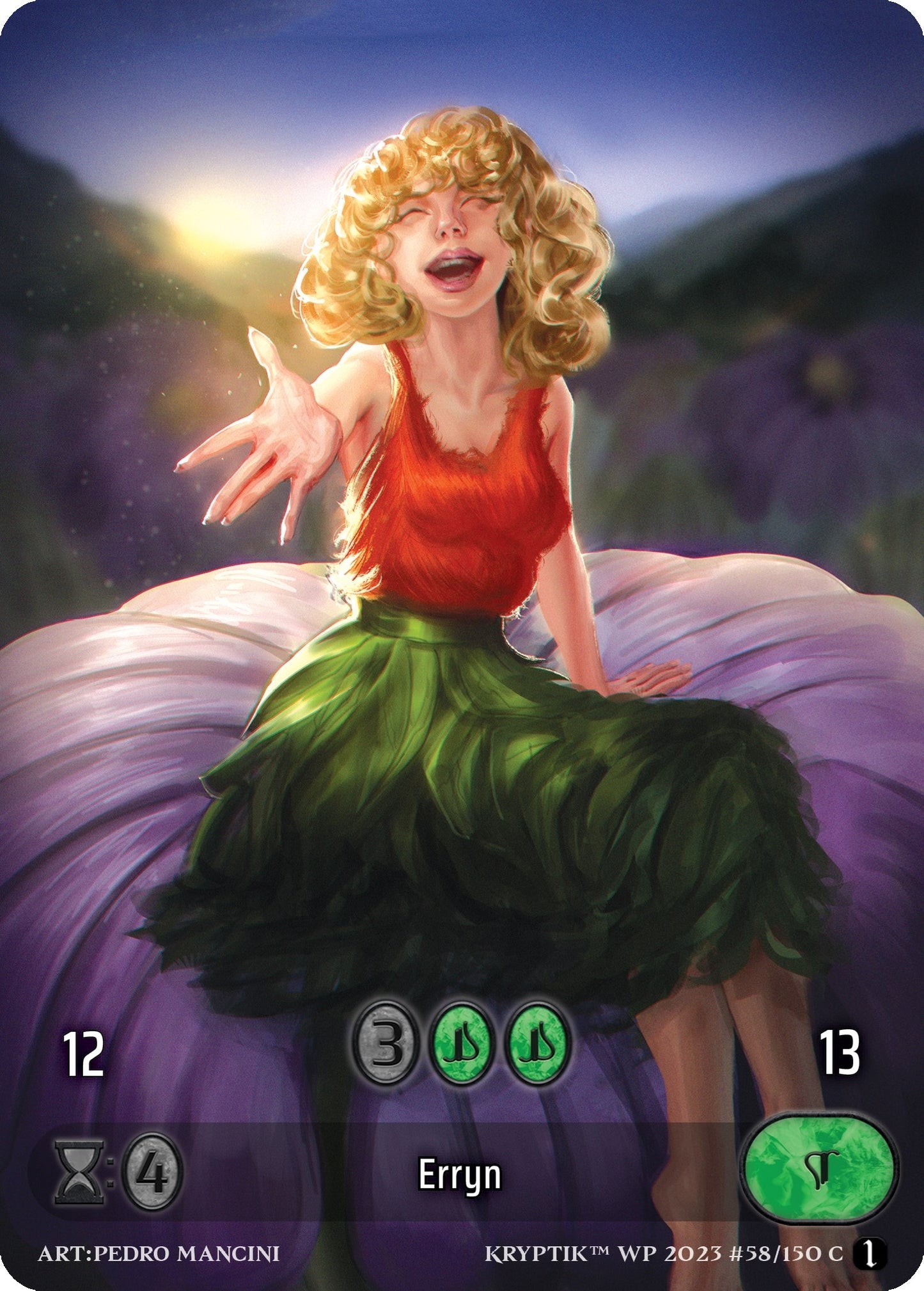 Erryn (Box Topper) (58) - Kryptik TCG Single
