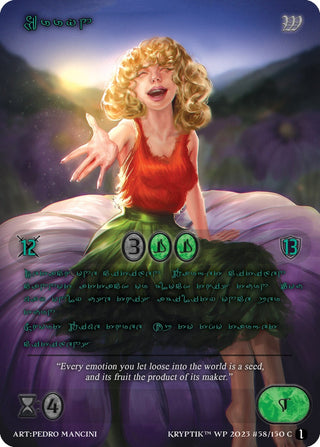Erryn (Green Kryptik Language) (58) - Kryptik TCG Single