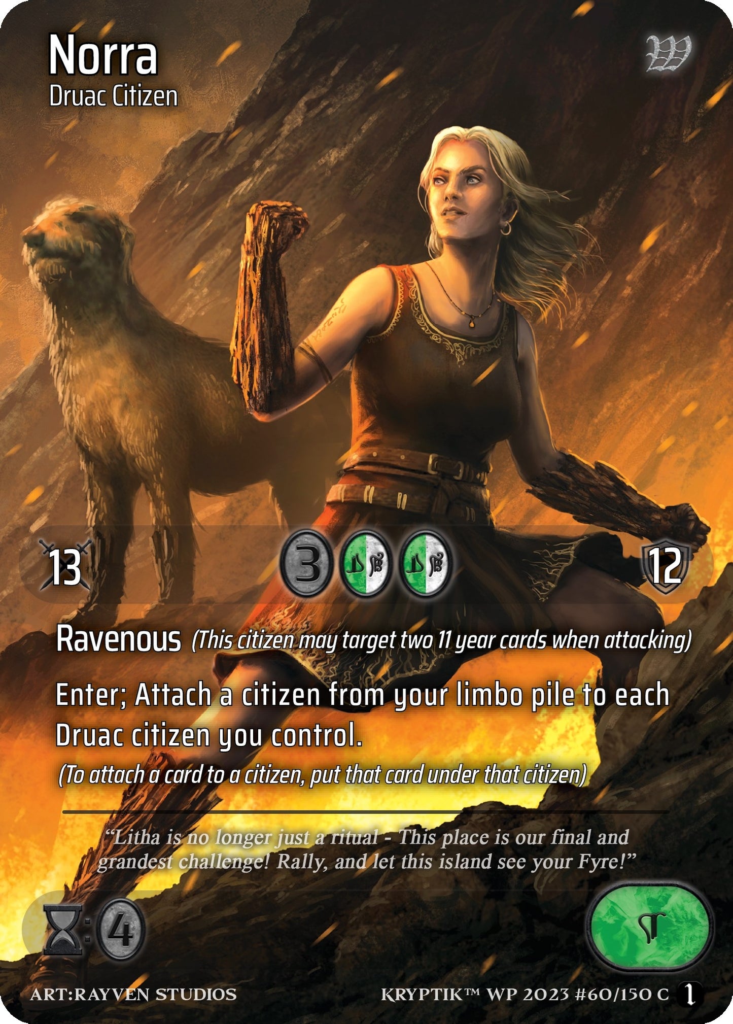 Norra (60) - Kryptik TCG Single