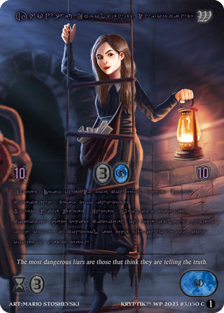 Khonsu Emboldened Informant (Purple Kryptik Language) (3) - Kryptik TCG Single