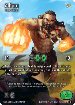 Allfury (62) - Kryptik TCG Single