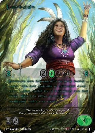 Cyndiir (Green Kryptik Language) (67) - Kryptik TCG Single