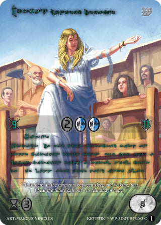 Mokosh Honored Dreamer (Green Kryptik Language) (4) - Kryptik TCG Single