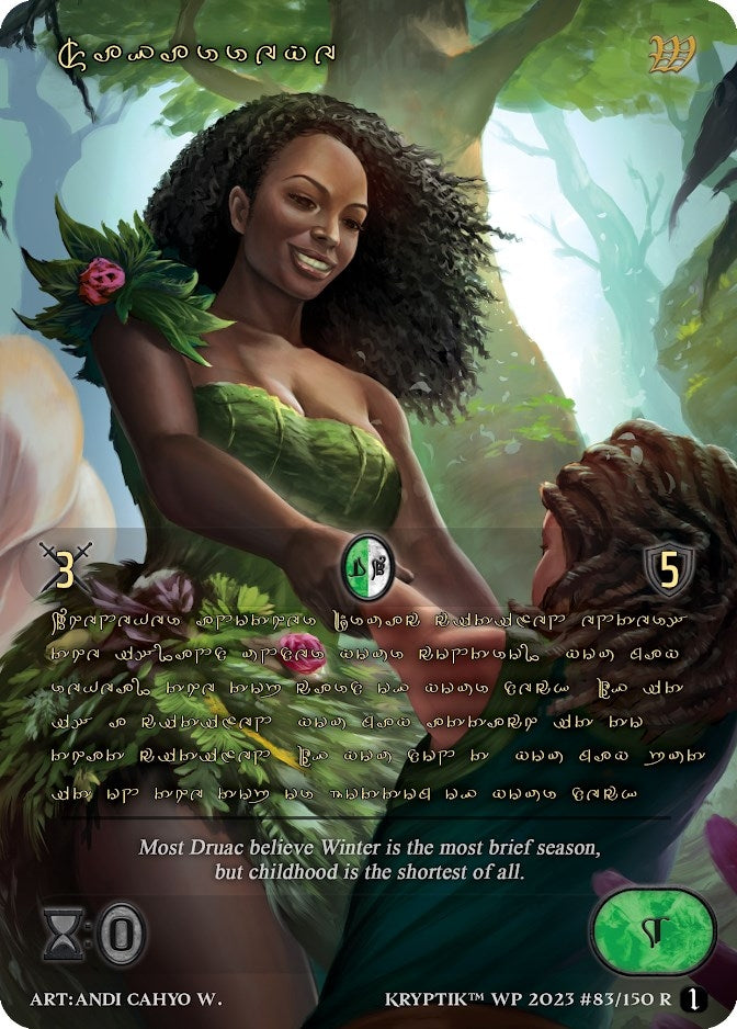 Safarreye (Gold Kryptik Language) (83) - Kryptik TCG Single