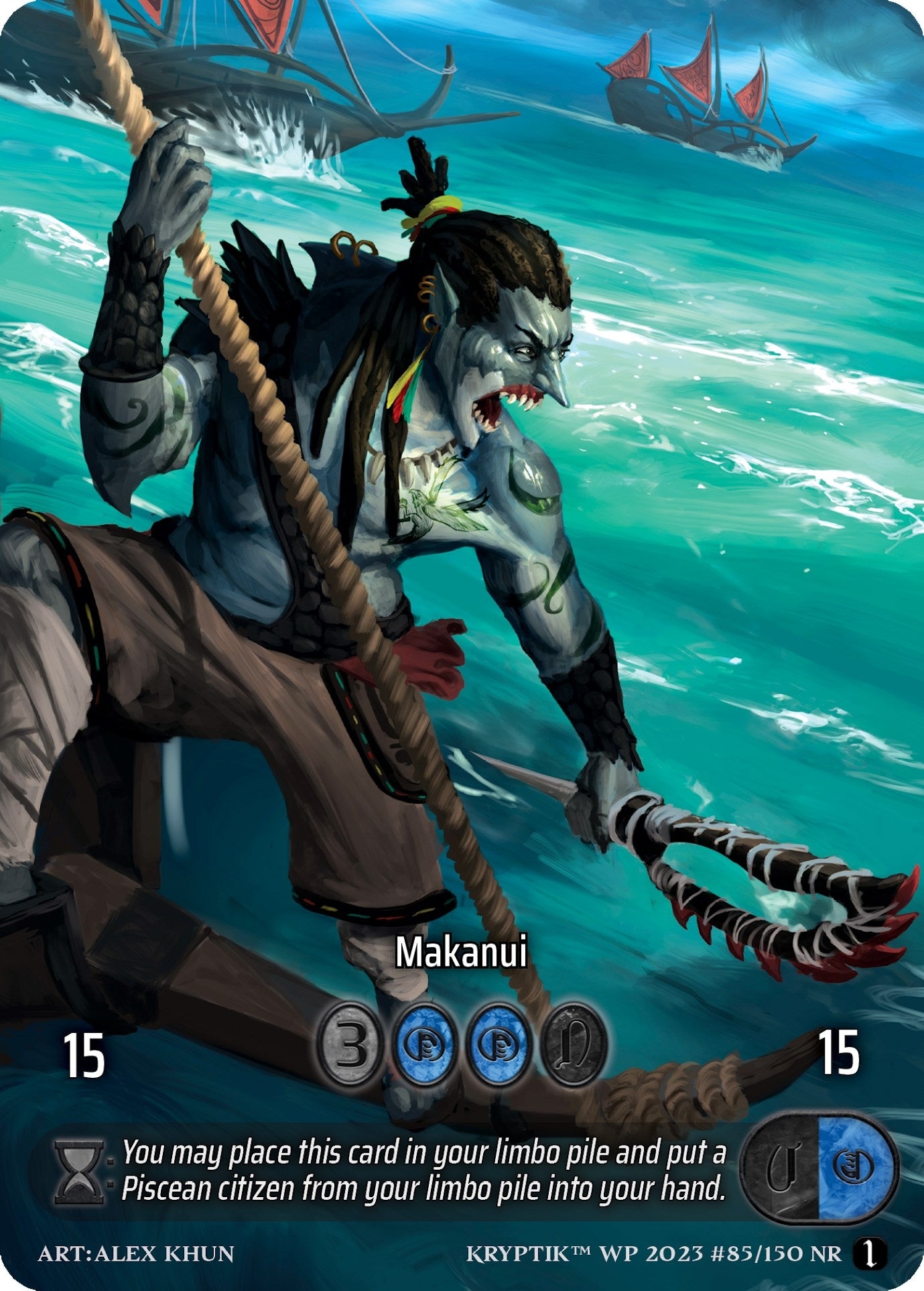 Makanui (Box Topper) (85) - Kryptik TCG Single