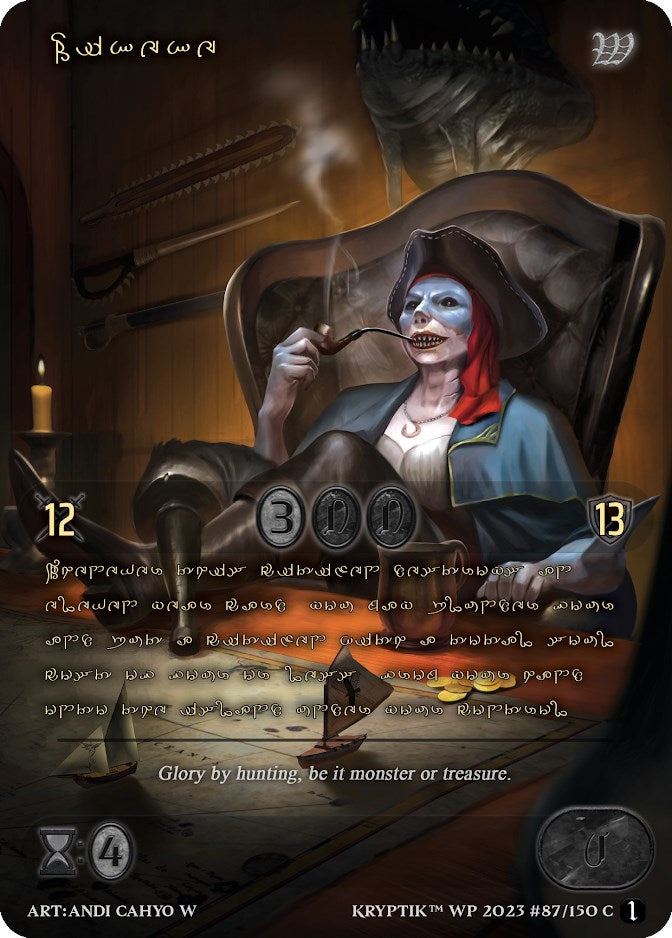 Likeke (Gold Kryptik Language) (87) - Kryptik TCG Single