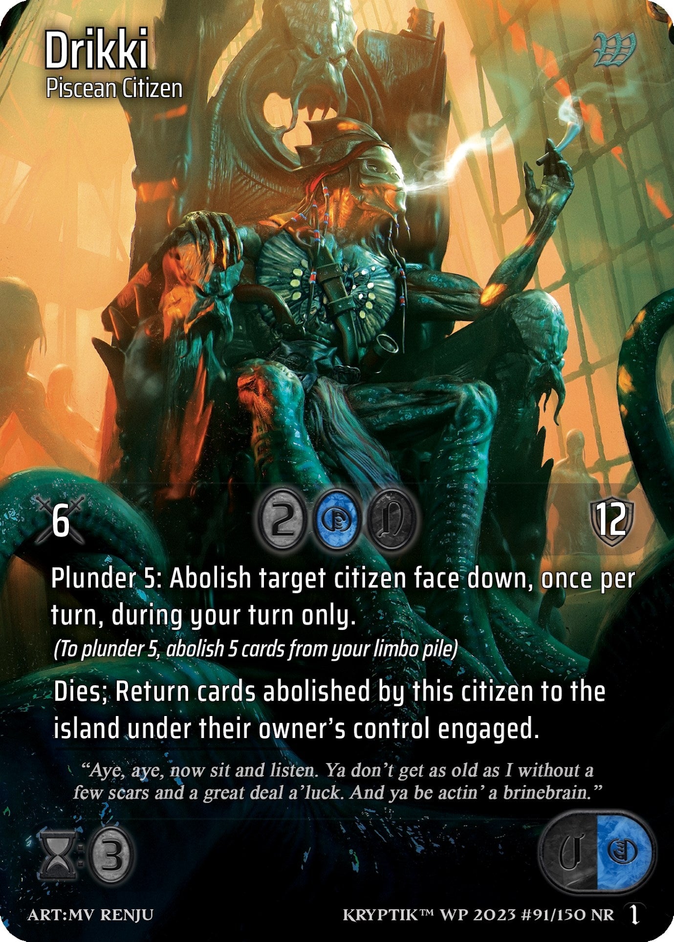 Drikki (91) - Kryptik TCG Single