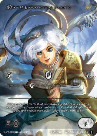 Koko Determined Friend (Silver Kryptik Language) (55) - Kryptik TCG Single