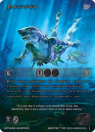 Zakonza (Gold Kryptik Language) (100) - Kryptik TCG Single