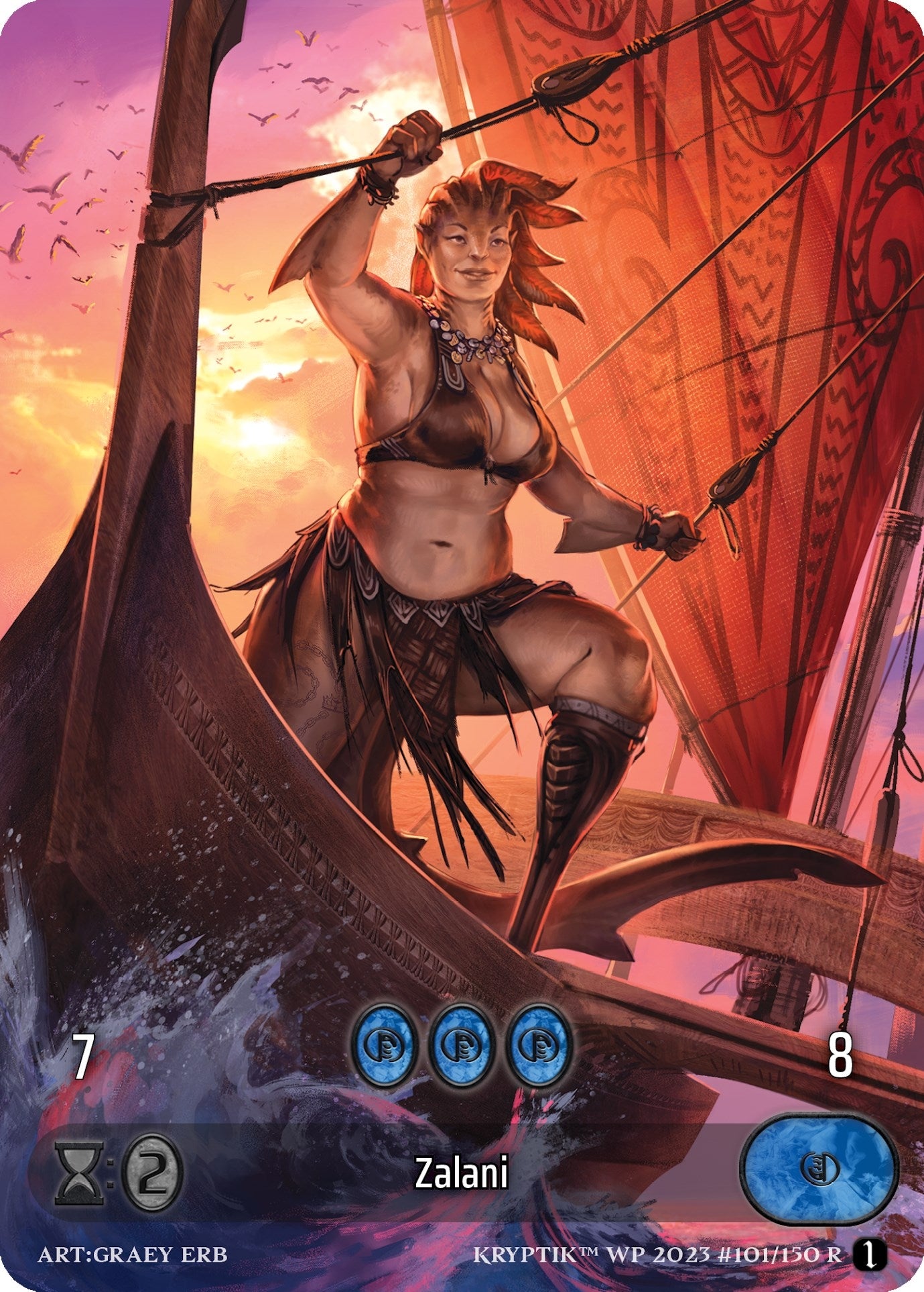 Zalani (Box Topper) (101) - Kryptik TCG Single