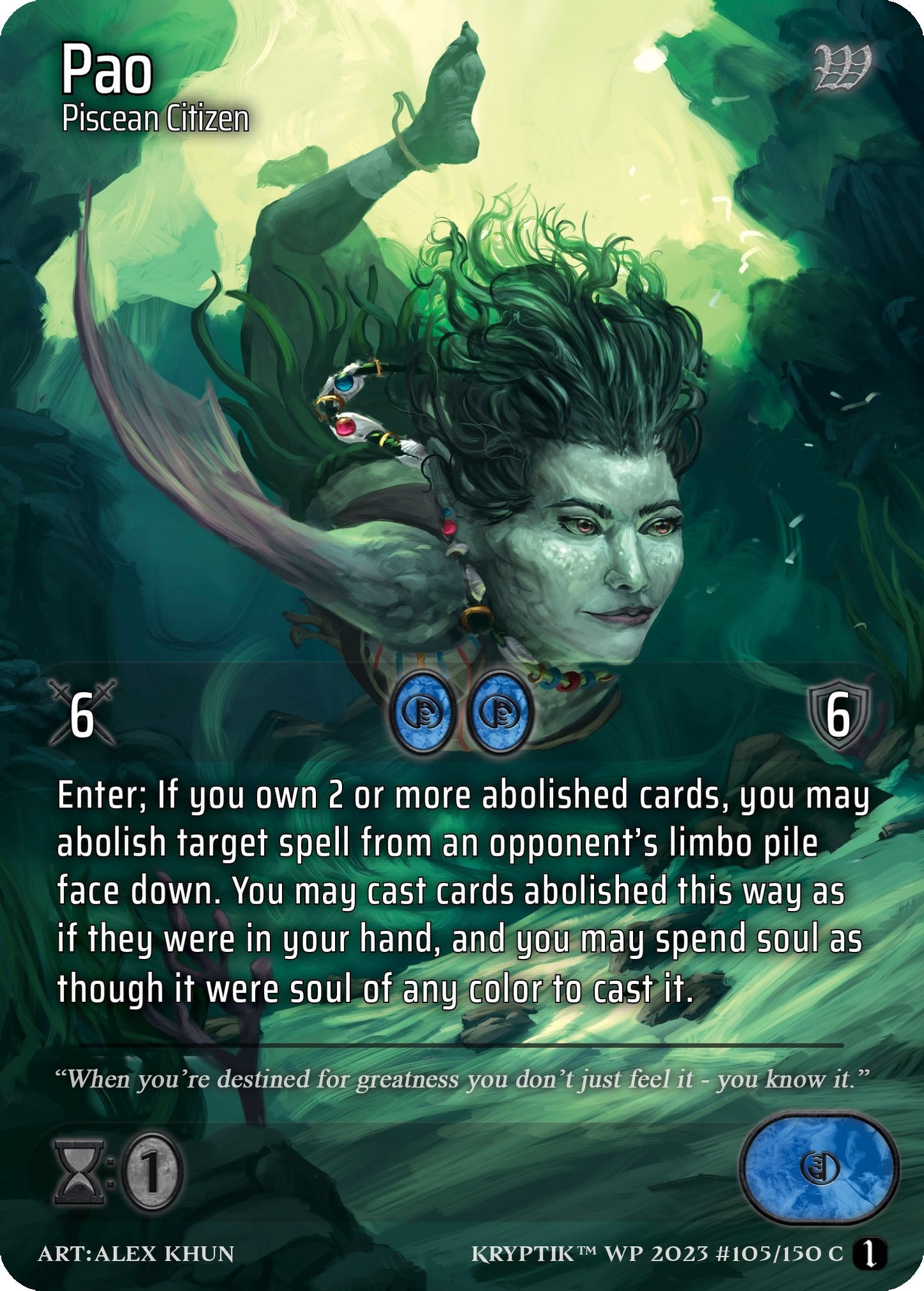 Pao (105) - Kryptik TCG Single
