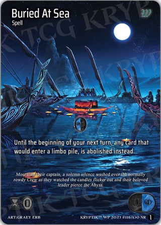 Buried At Sea (116) - Kryptik TCG Single