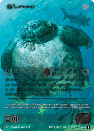 Klarki (Green Kryptik Language) (111) - Kryptik TCG Single