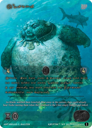 Klarki (Gold Kryptik Language) (111) - Kryptik TCG Single